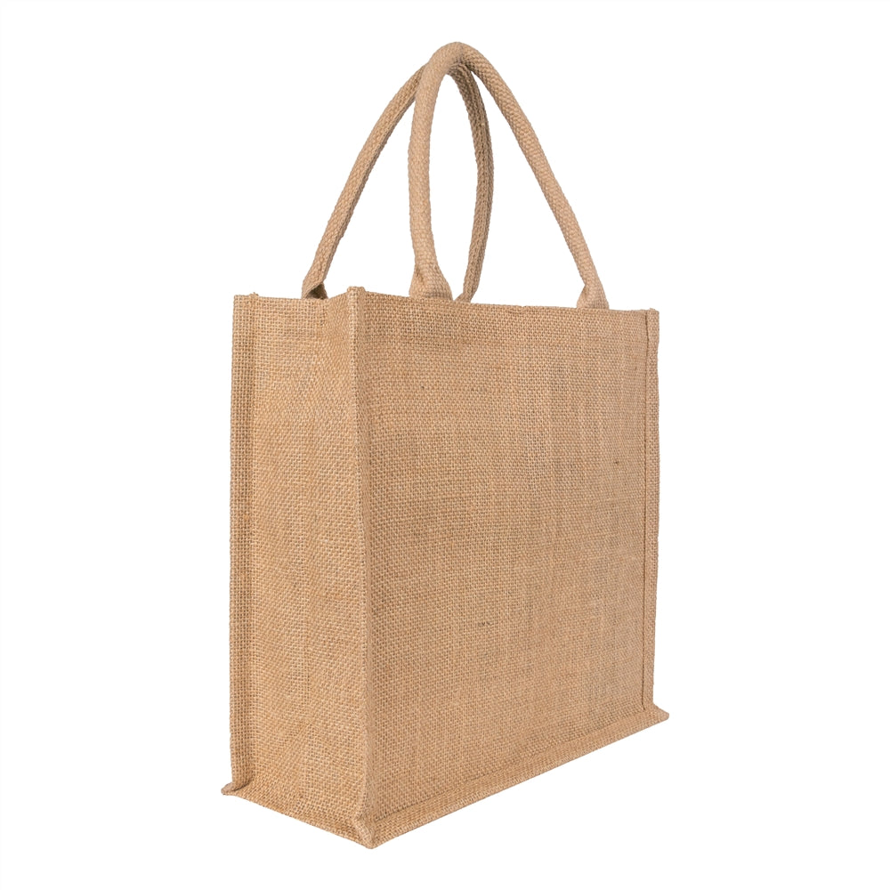 12x12x5 inch Natural Jute Bag – Without Zip