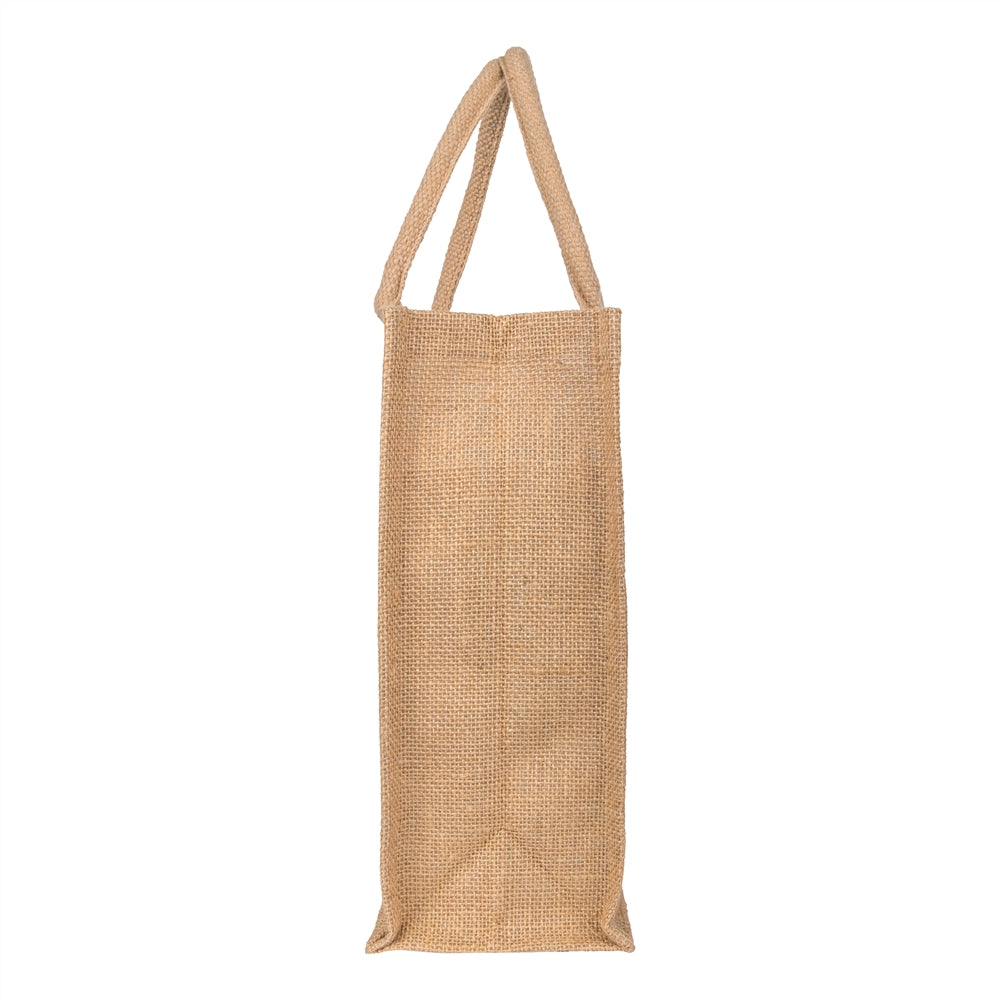 12x12x5 inch Natural Jute Bag – Without Zip