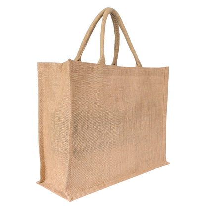 14x12x5 inch Natural Jute Bag – Without Zip