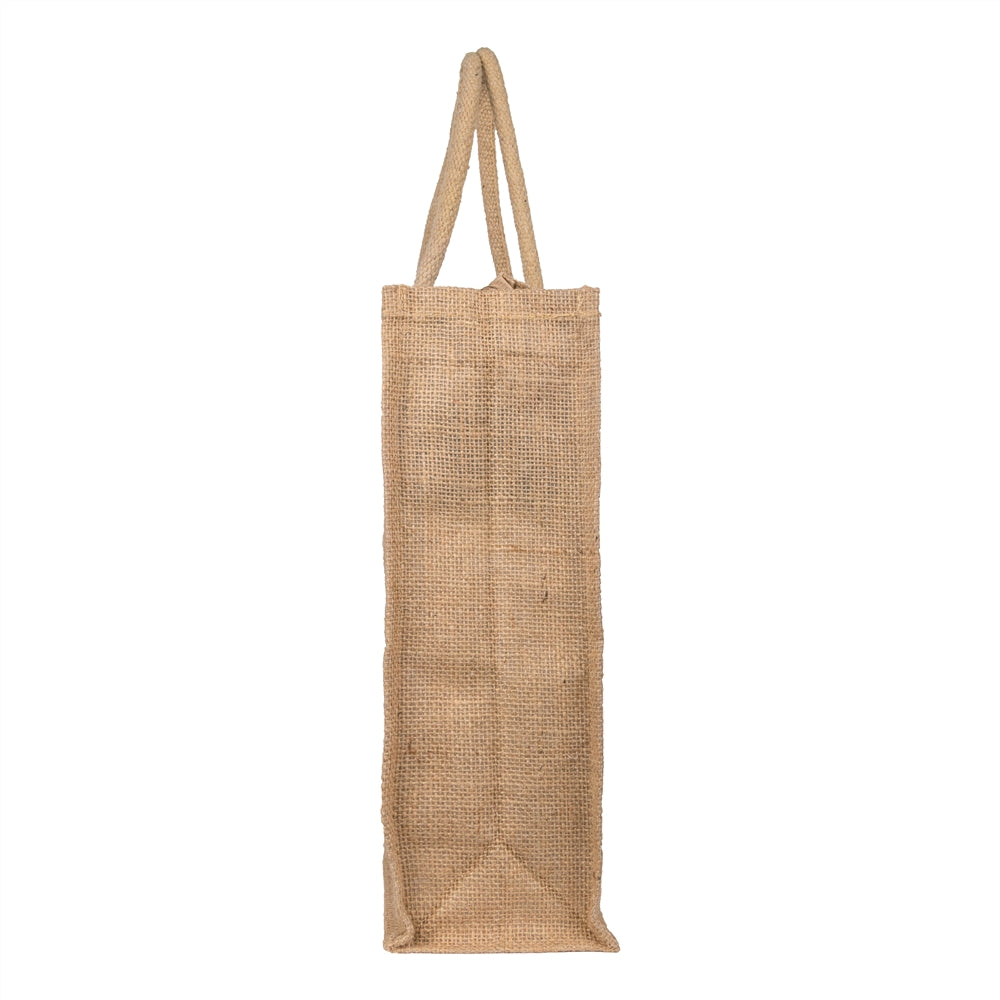 16x14x5 inch Natural Jute Bag – With Zip