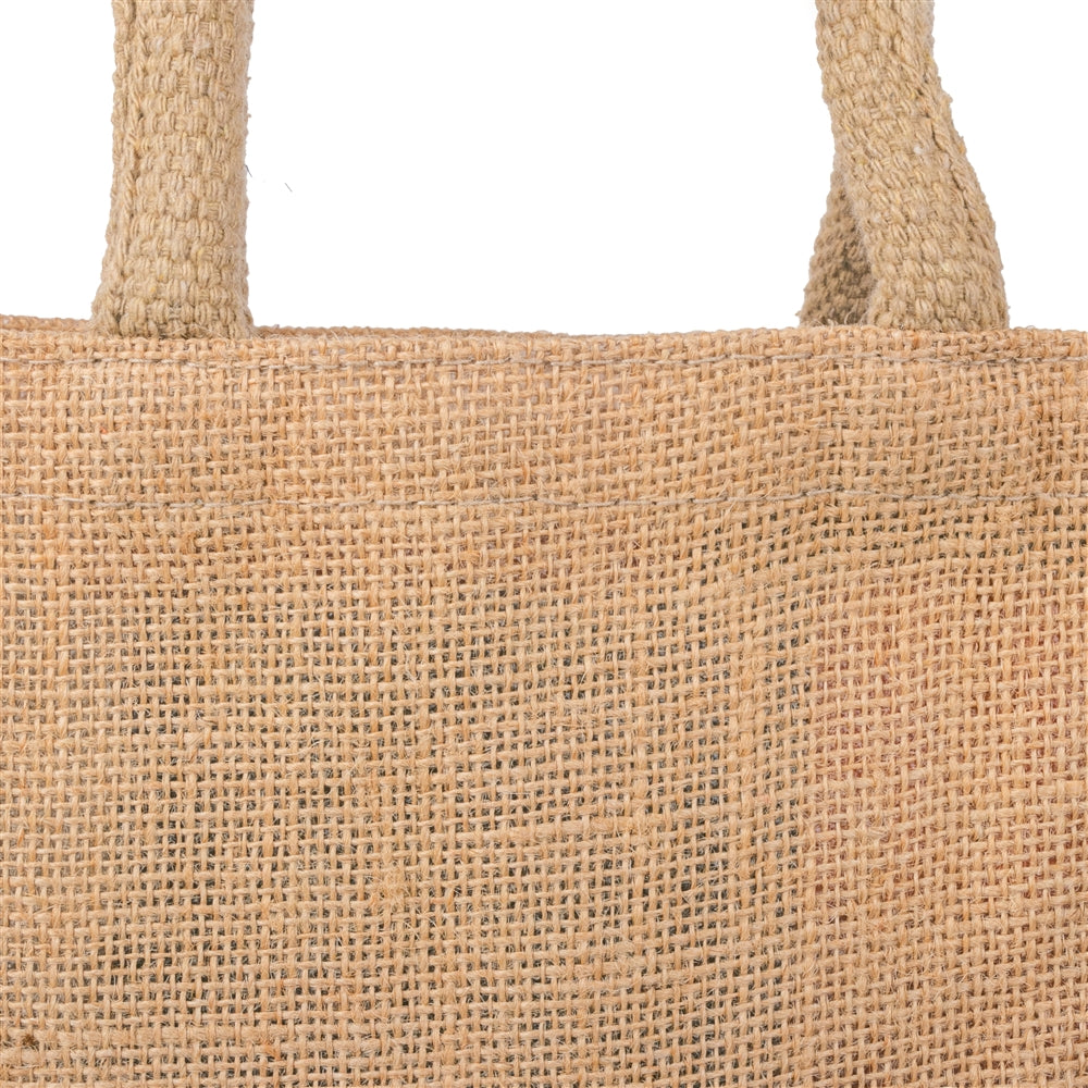 9x9x4 inch Natural Jute Bag – Without Zip