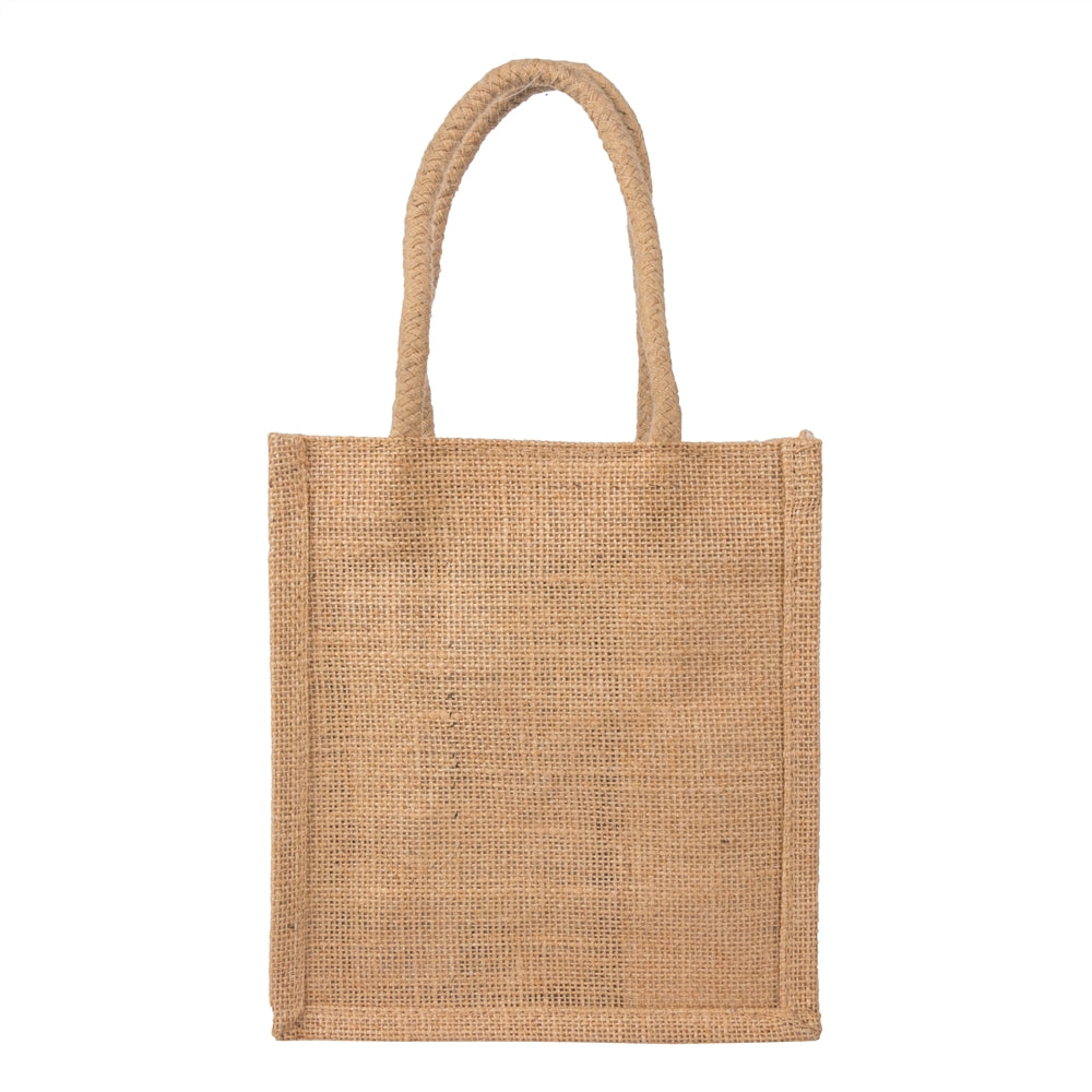7x8x4 inch Natural Jute Bag – Without Zip